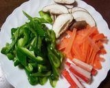 お弁当に♪ピーマンのカレー風味炒め作り方1写真