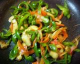 お弁当に♪ピーマンのカレー風味炒め作り方3写真