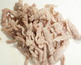 お肉の入ったゴボウサラダ作り方1写真
