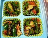 お弁当に♪ピーマンのカレー風味炒め作り方5写真