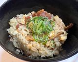 焼き鳥缶とそうめんつゆで簡単　鶏めし作り方7写真