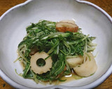 水菜とちくわの醤油炒め作り方4写真