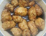 南蛮酢で唐揚げ♥作り方2写真
