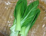 青梗菜で蓮の花♡オシャレな盛り付けテク！作り方1写真