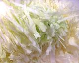 ルクエで♪キャベツとベーコのレンジ蒸し作り方1写真