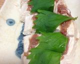 超簡単！圧力鍋で梅肉と大葉の蒸し鶏作り方6写真