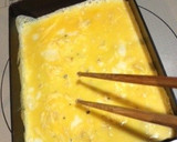 お弁当時短！簡単しっとり厚焼き卵シート作り方4写真