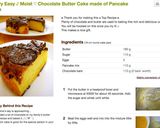 超簡単♪しっとり♡チョコHMバターケーキ作り方8写真