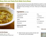 時短♪簡単♪コク旨♡豚バラ☆カレースープ作り方8写真