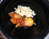 冷凍うどんでレンチン♪キムチーズうどん作り方2写真
