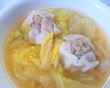 簡単・美味しい～ 焼売入りおかずスープ作り方3写真
