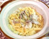 簡単お手軽♪豚こまと白菜のクリーム小鍋作り方5写真
