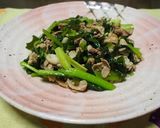豚肉と小松菜とわかめの炒め物作り方9写真