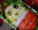 ふなっしーサンタ♪キャラ弁♪やランチ☆作り方19写真