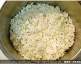 黑菇醬高麗菜蒸飯．柯媽媽の植物燕窩作り方3写真
