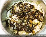 黑菇醬高麗菜蒸飯．柯媽媽の植物燕窩作り方5写真