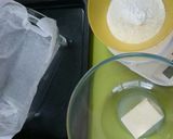 ☆HM+米粉の黒ゴマケーキ☆作り方1写真