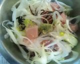 俺流のおつまみ！鮪とネギの激旨塩昆布和え作り方4写真