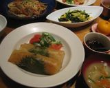 野菜たっぷり❀春雨とろ～り春巻作り方6写真