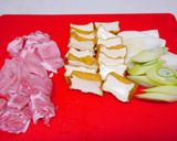 忙しい時の一品★豚肉＆白葱＆厚揚げ作り方1写真