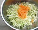 千切りキャベツと鶏ささみのサラダ作り方1写真