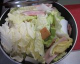 白菜とベーコンのコンソメ蒸し作り方3写真