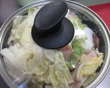 白菜とベーコンのコンソメ蒸し作り方4写真