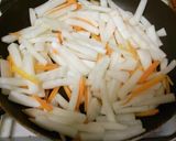 シャキシャキ大根と豚肉のオイスター炒め作り方4写真
