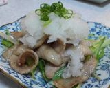 豚トロの炒めもの♪(大根おろしを添えて)作り方7写真