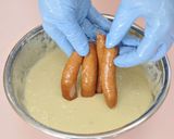 卵・乳製品除去のアメリカンドッグ作り方2写真
