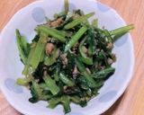 小松菜とシーチキン炒め作り方6写真