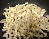 たらこと蓮根のクリームパスタ作り方2写真