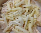 簡単！居酒屋風！明太ポテト焼き作り方3写真