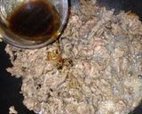 春菊と牛肉のサラダ作り方3写真