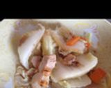 白菜とホタテのにんにくバター醤油蒸し作り方5写真