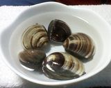 ハマグリのはちみつ味噌酒蒸し作り方2写真