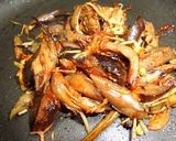 はちみつ味噌のナスとえのき炒め・鶏肉のせ作り方4写真