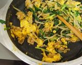簡単！カレー風味♡豚肉のニラ玉もやし炒め作り方4写真