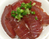 簡単！マグロの漬け丼(刺身の漬けダレ)作り方3写真