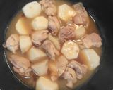 ほっこり＊里芋と鶏もも肉の煮物作り方5写真