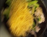 冬野菜と豚バラ肉の簡単ペペロンチーノ♪作り方15写真