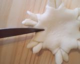 ❄雪の結晶❄アナ雪❔クリスマス用パン成形作り方7写真