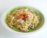 冬野菜と豚バラ肉の簡単ペペロンチーノ♪作り方16写真