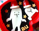 キャラ弁 もったいないおばけクリスマス!作り方3写真
