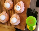 キャラ弁おにぎり♪いちごちゃん作り方4写真