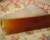 冷やし中華の容器で♪紅茶寒天ゼリー作り方4写真