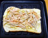 朝食＆ランチに♪ごぼうサラダ★トースト！作り方2写真