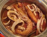 カチュッコ / 魚介のトマト煮込み作り方9写真
