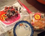 ぎょうざの皮で⁉︎うまい！チョコパイ作り方1写真