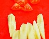 ✿タコとヤングコーンのカルパッチョ✿作り方2写真